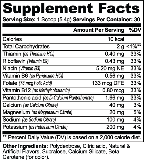 NutrixPro Hydration Powder (Peach Mango)
