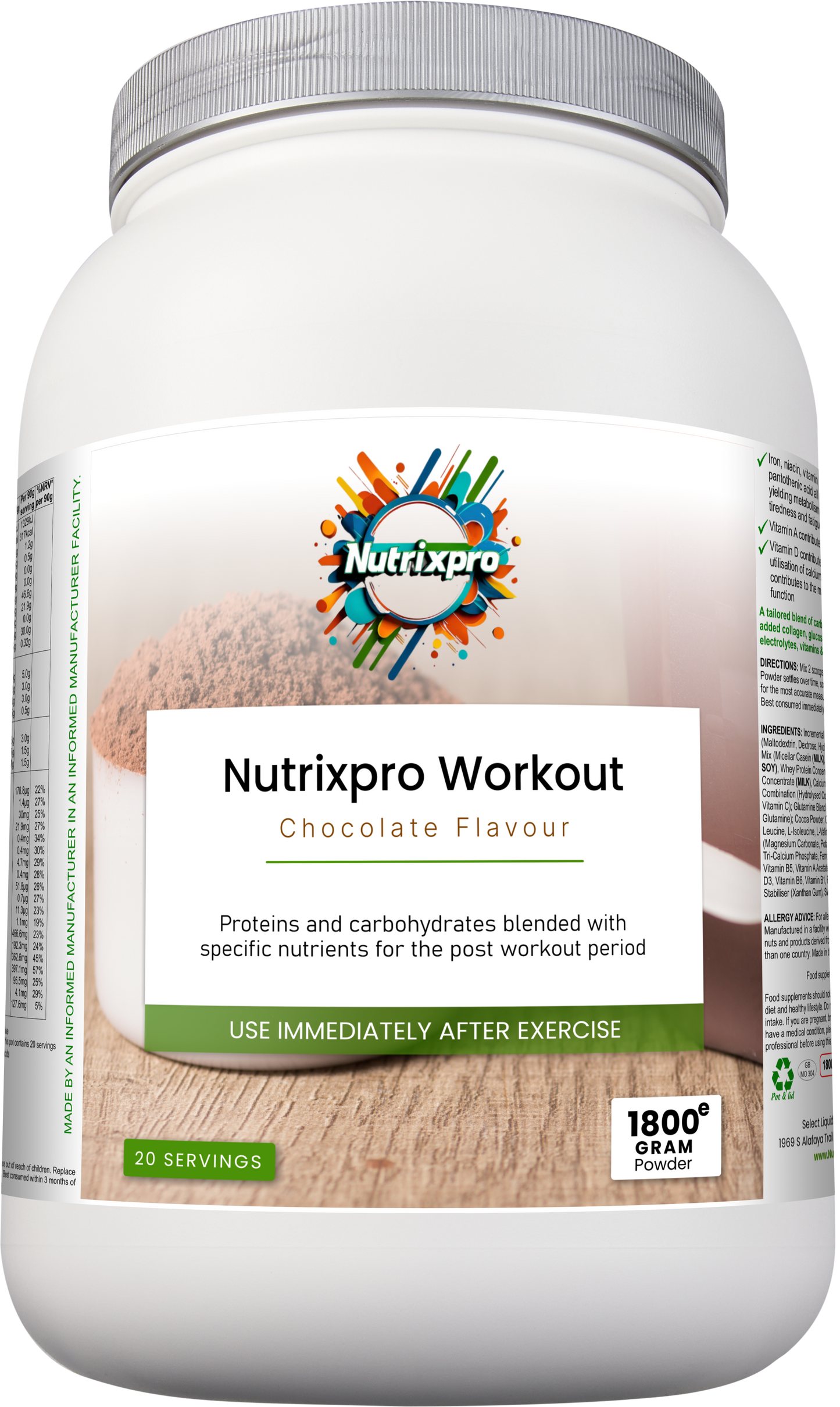 Nurixpro workout