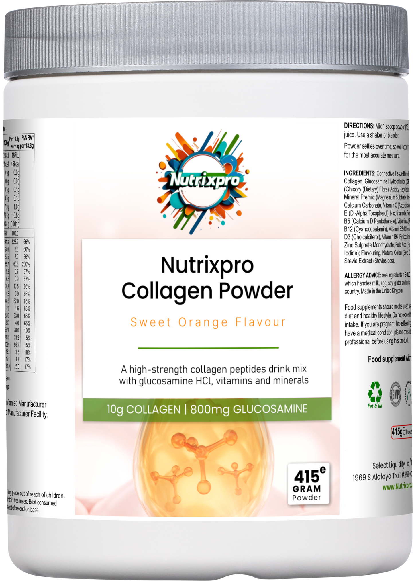 Nurixpro Collagen powder