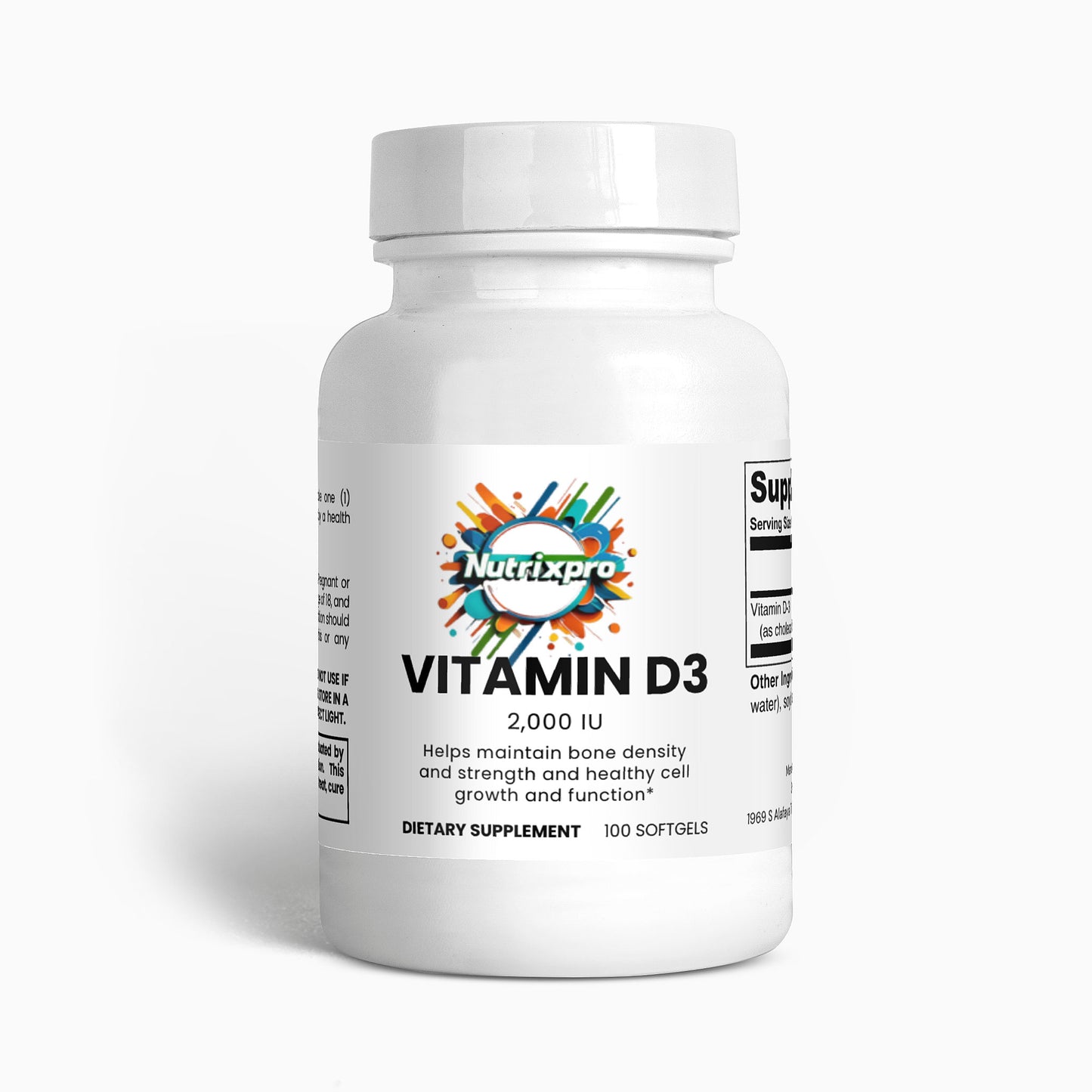Vitamin D3 2,000 IU