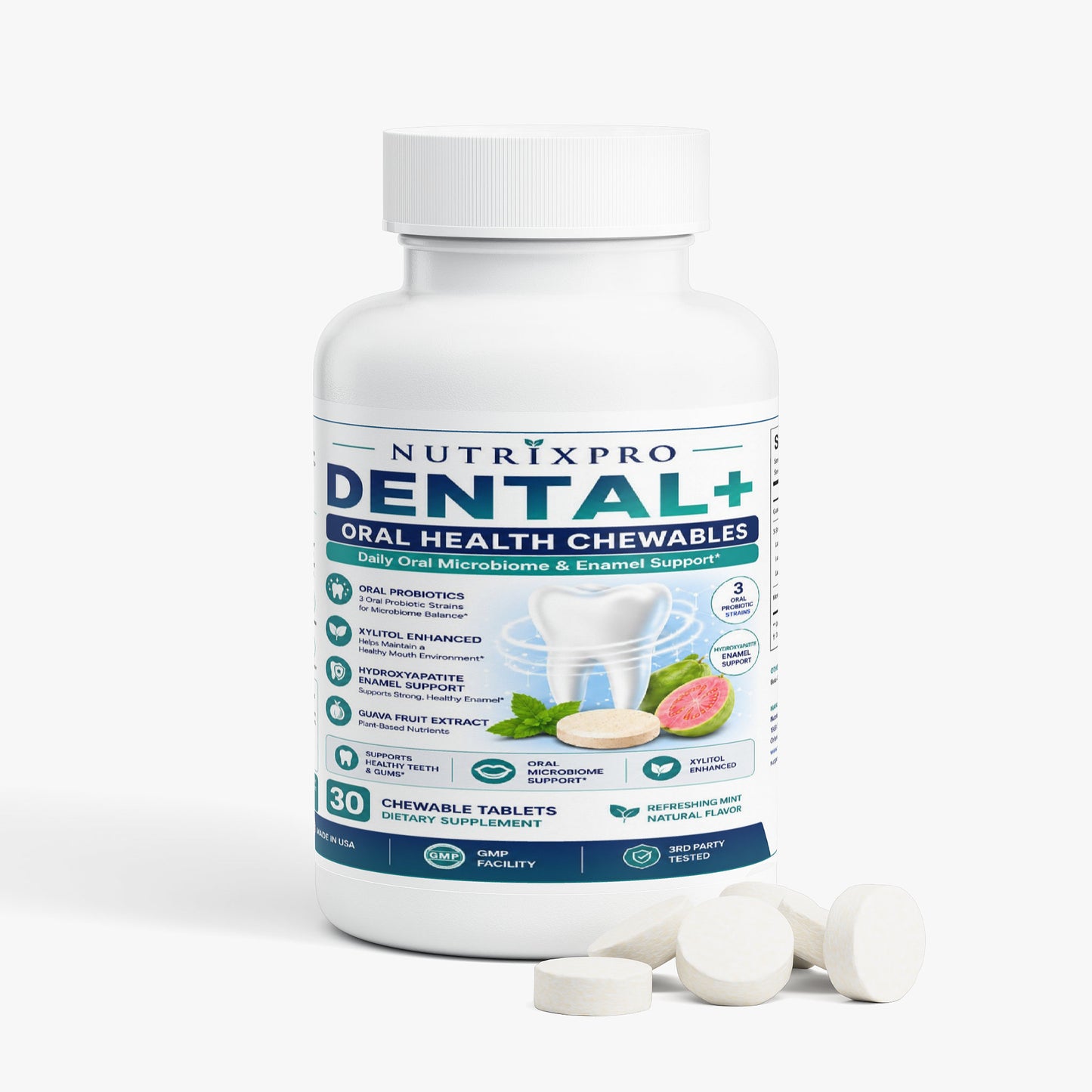 Nutrixpro Dental + Oral Health Chewables