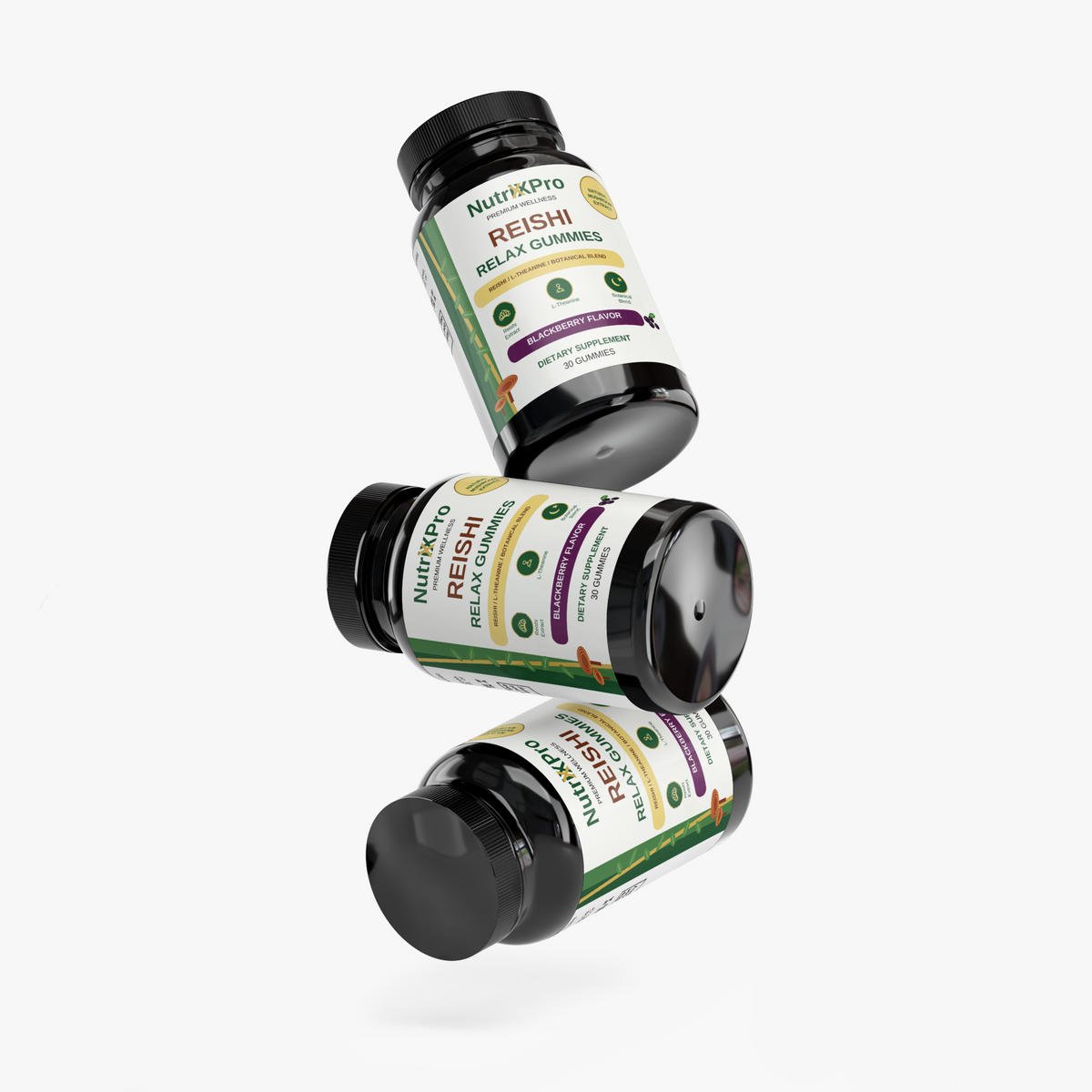 Reishi Relax Gummies Blackberry 200mg