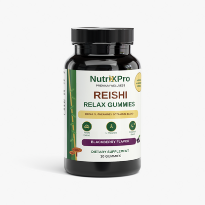 Reishi Relax Gummies Blackberry 200mg