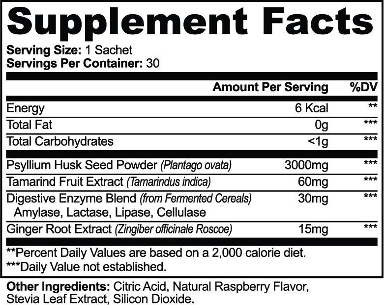 NutrixPro Gentle Cleanse digestive wellness sachets