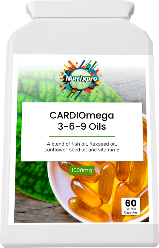 Nutrixpro Cardiomega 3-6-9 oils