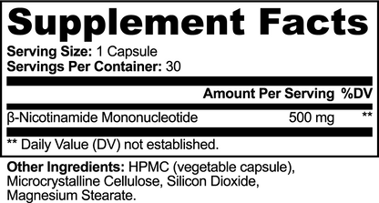 NutrixPro NMN product information image