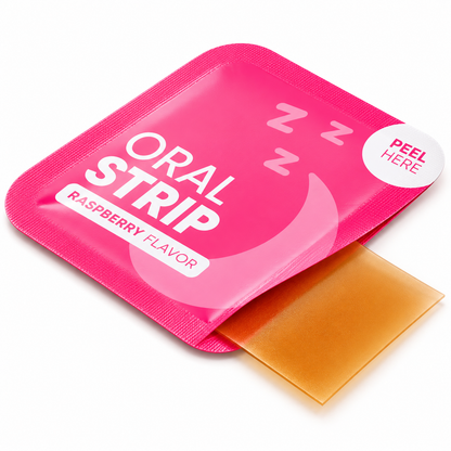 LISHON DeepSleep raspberry lavender oral strips benefits image